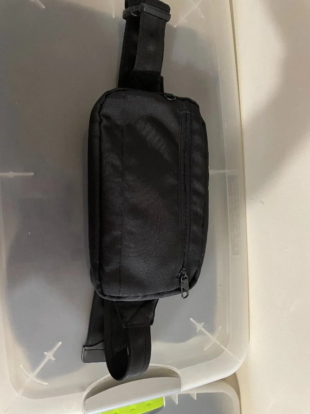 Travel Sling with zipper locks and strap lock